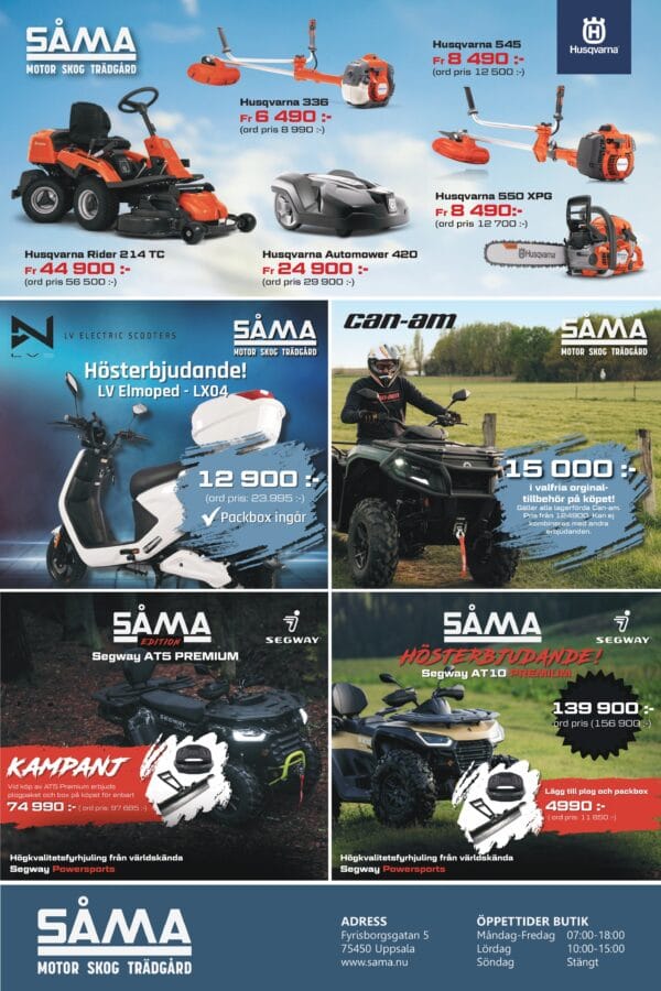 ÅRETS STORA HÖSTREA ÄR HÄR!